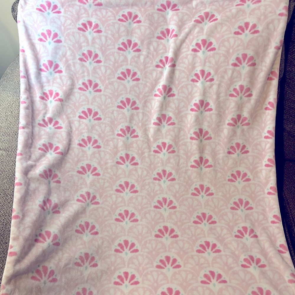 Pottery Barn Kids chamois baby blanket